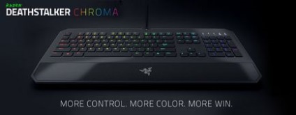 Периферія - огляд клавіатури razer deathstalker croma, клуб експертів dns