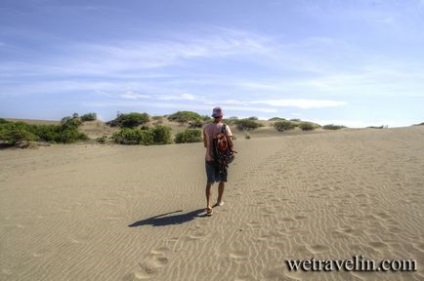 Dune de nisip ale băii din Republica Dominicană - călătorim