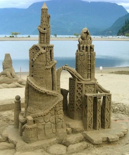 Піщані замки чарівної краси - ярмарок майстрів - ручна робота, handmade