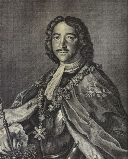 Петро i (1672-1725) в живопису