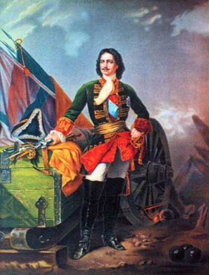 Peter I (1672-1725) în pictura