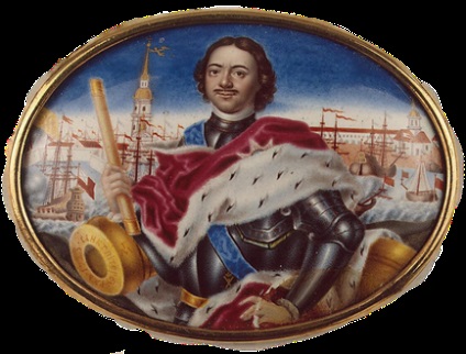Peter I (1672-1725) în pictura