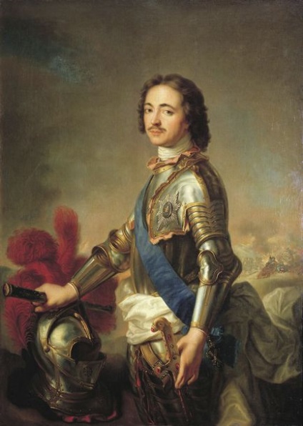Peter I (1672-1725) în pictura