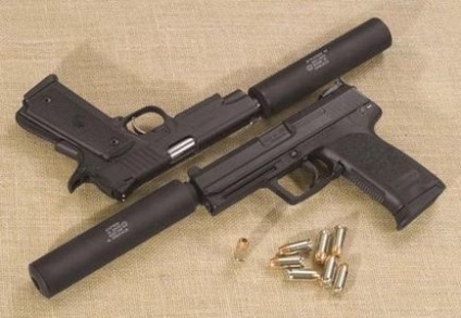 Pistol cu ​​un zgomot - arme moderne