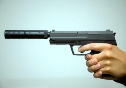Пистолет със заглушител - модерни оръжия