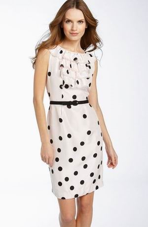 Rochie cu puncte polka