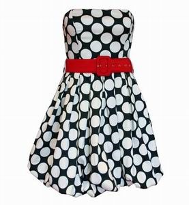 Rochie cu puncte polka