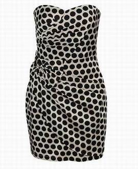 Rochie cu puncte polka