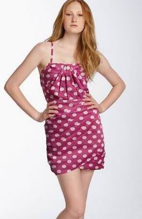 Rochie cu puncte polka