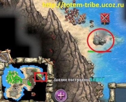 Totem Tribe Gold - walkthrough sziget sirályok, vörös szikla, boszorkány, áfonya, koponya