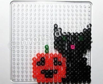 Artizanat pentru Halloween din termo mozaic, idei mai creative pentru copii