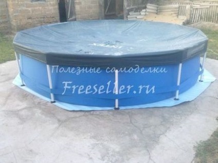 Substrat sub piscină