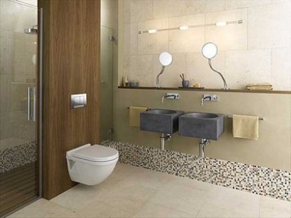 Felfüggesztése WC és annak telepítési Roca, Villeroy, Jacob delafon, Cersanit, Duravit, Ideal Standard (szuszpenzió) Lógó WC és beépítési Roca, Villeroy, Jacob delafon, Cersanit, Duravit, Ideal Standard