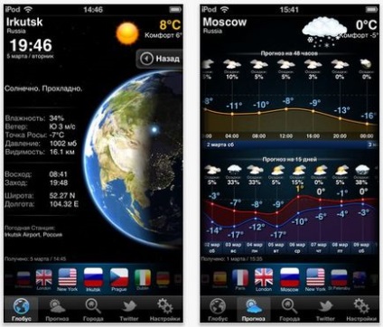 Погода для iphone