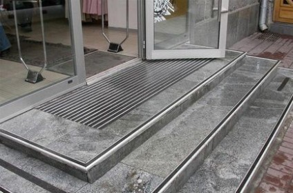 Acoperiți pentru pridvorul de pe stradă anti-alunecare și anti-alunecare mat de cauciuc pe etapa veranda
