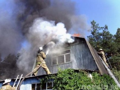 Siguranța la foc în grădină