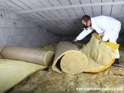 Megfelelő tetőtér szigetelése egy magánházban