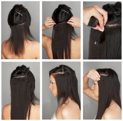 Frizurák rákkal - hogyan lehet szúrni a szép haj-lépésre fotók, videók