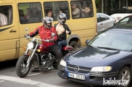 Funny Bikers (65 fotografii)