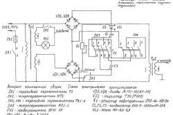 Diagrama schematică a sudării contactului prin sudură cu mâinile noastre - facem un spotter la domiciliu