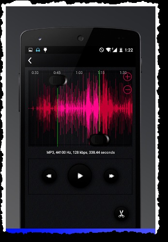 Програми для андроїд для обрізки музики