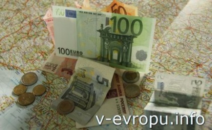 Cheltuieli pentru alimente în călătorie în Europa