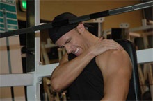 Ruptura musculară, culturism de fitness