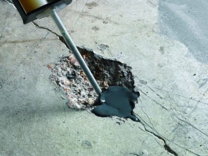 Repararea îmbinărilor de dilatare în pardoselile din beton, remedierea defectelor