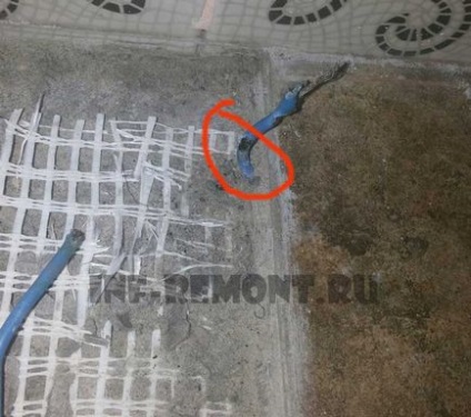 Repararea încălzirii electrice în pardoseală - depanare - reparații - articole despre