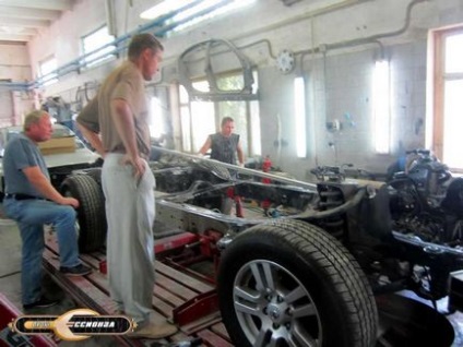 Reparare de cadre, restaurare geometrie a corpului de autoturisme din Moscova, szao, zao