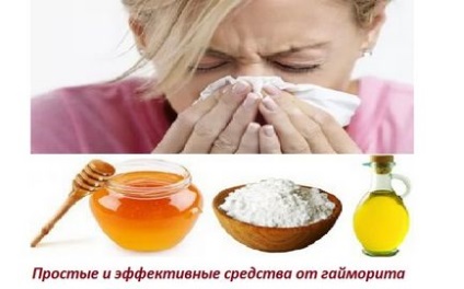 Recept a sinusitis szóda, méz és a növényi olaj - receptek kezelés fitoterapevta Halisat