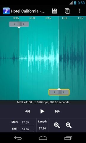 Ringtone maker легка нарізка мелодій на android