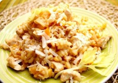 Risotto cu pui, retete pas cu pas