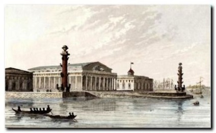 Coloanele Rostral din Sankt Petersburg, eu
