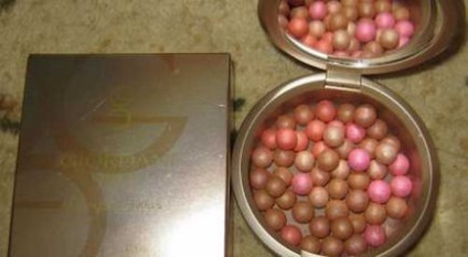 Blush în bile de aur oriflame giordani - premium - la vârful imaginii