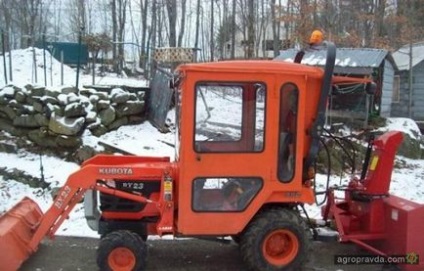 Tractorul de casa cu o cabina foto - ce arata cabinele pentru minitractori