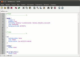 Scite - текстовий редактор для розробників