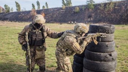 Секретний антитерористичний загін спецназу ДНР за роботою