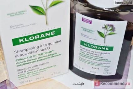 Șampon cloran cu extract de chinină și vitamine în - 