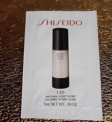 Shiseido tonális alapján sugárzó emelés alapja