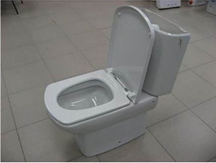 Scaun de toaletă cu atașament microlift - capac - aproximativ