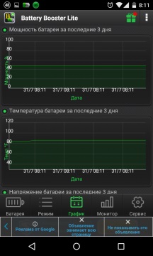 Завантажити безкоштовно battery booster lite для android