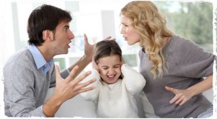 Скандали в сім'ї і дитина як сварки впливають на дітей