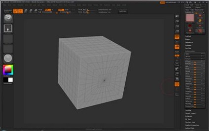 Скульптинг і текстурування неорганічного об'єкта в zbrush 3