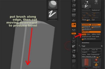 Скульптинг і текстурування неорганічного об'єкта в zbrush 3