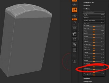 Скульптинг і текстурування неорганічного об'єкта в zbrush 3