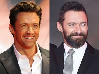 Modificați imaginea unei celebrități cu și fără barbă