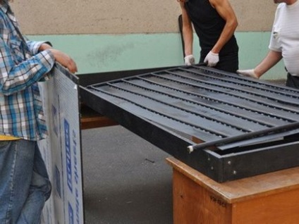 Napkollektor saját kezűleg (kéz) Napkollektor saját kezűleg