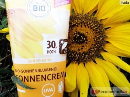 Сонцезахисний крем lavera sun sensitiv sonnencreme spf 30 - «крем, який хотіла давно