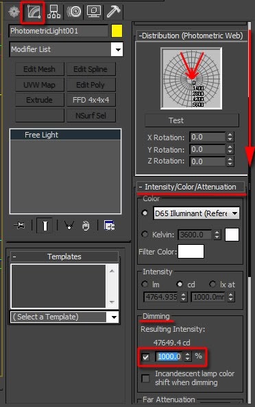 Crearea unui iluminat unic pentru raze v-ray sau mentale